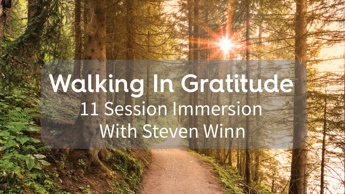 Walking In Gratitude